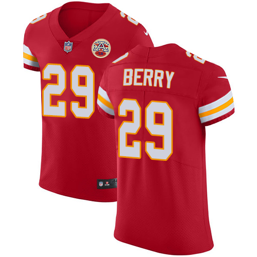 Nike Chiefs #29 Eric Berry Red Team Color Men's Stitched NFL Vapor Untouchable Elite Jersey